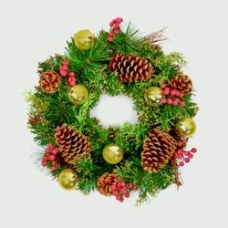 Christmas-wreath-gold Christmas-wreath-gold
