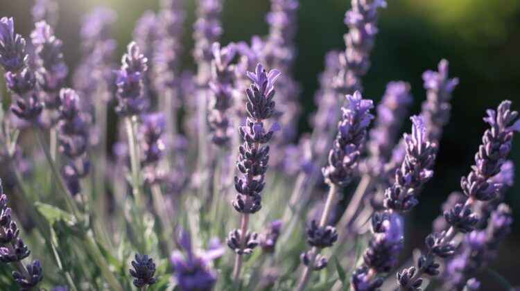 picture of a lavender plant flower English Lavender plants