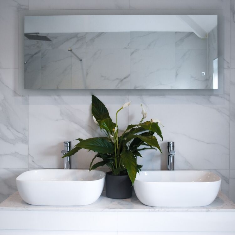 bathroom-bundle-peace-lily-sink Bathroom Plant Bundle