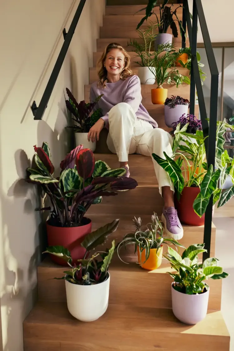 jazz lady Elho Jazz Plant Pot