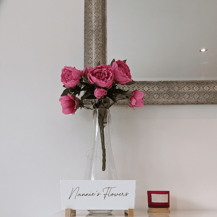 artifical flower bouquet