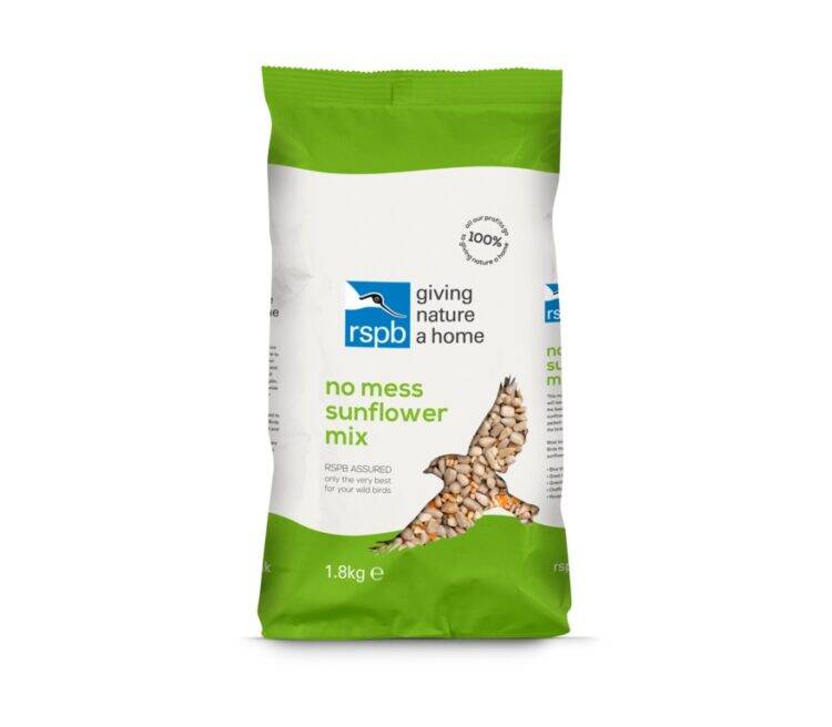 Rspb No Mess Sunflower Mix RSPB No Mess Sunflower
