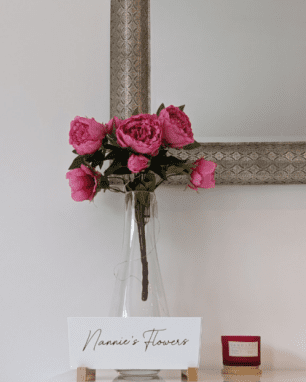 artifical flower bouquet